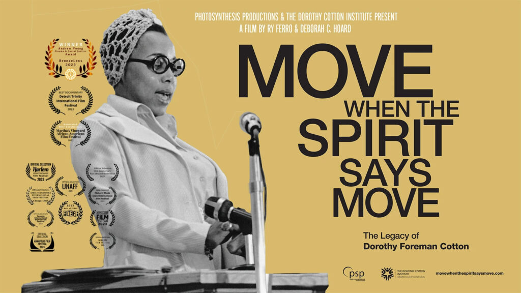 Movie Poster for Move When the Spirit Says Move